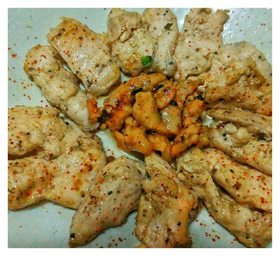鶏むね肉の西京味噌漬け焼き（一晩漬け）の画像