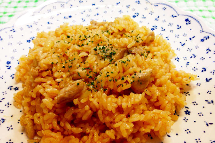 バターライスで チキンライス レシピ 作り方 By ミユウ クックパッド 簡単おいしいみんなのレシピが357万品
