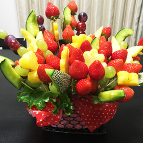 誕生日やパーティー!お花のフルーツブーケ