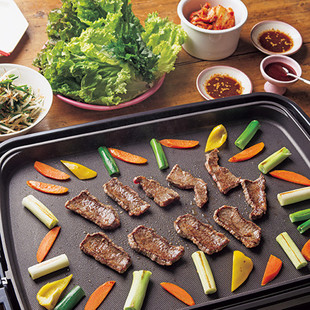 韓国風焼き肉とおこげビビンバ