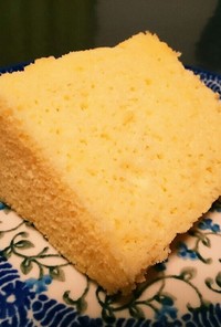 しっとり☆米粉のレモンシフォンケーキ