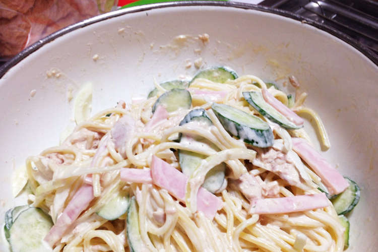 うちの普通のスパゲッティサラダ レシピ 作り方 By 中級者ママ クックパッド 簡単おいしいみんなのレシピが356万品