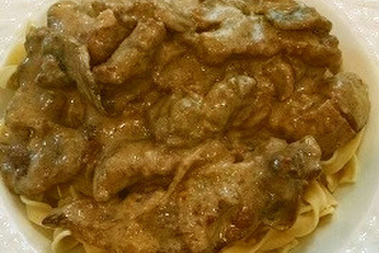 ビーフストロガノフ デミグラス不使用 レシピ 作り方 By トレジョごはん クックパッド 簡単おいしいみんなのレシピが354万品