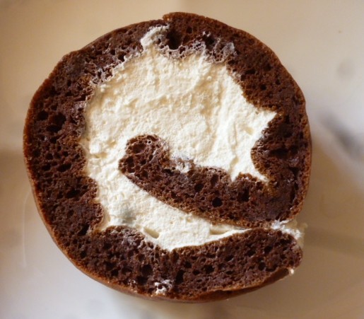 大豆粉deココアロールケーキ　　低糖の画像