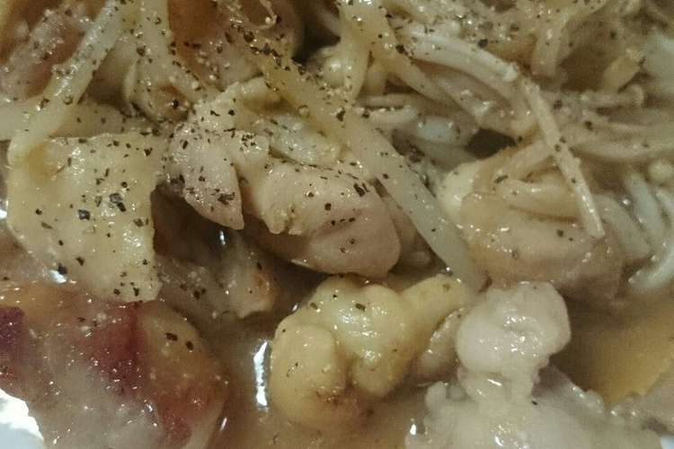 豚 鶏 とえのきの味噌バター炒め レシピ 作り方 By たま 修行中 クックパッド 簡単おいしいみんなのレシピが360万品