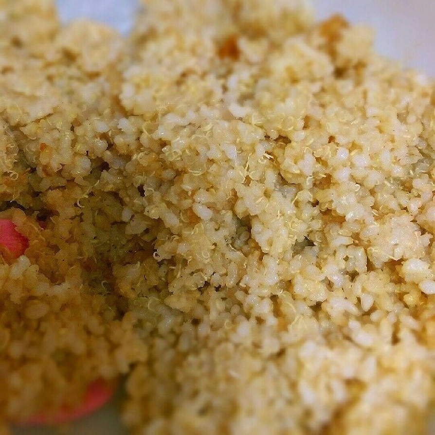 簡単♪キヌア玄米の炊き方(キノア)健康食の画像