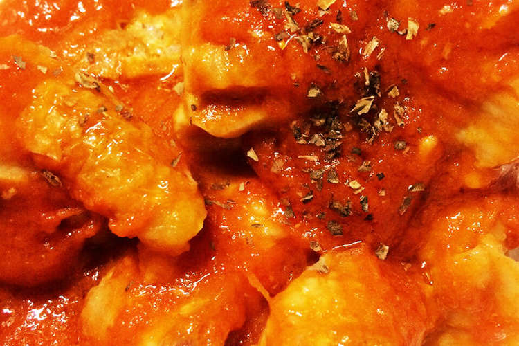 冷凍の鶏肉と冷凍トマト煮 レシピ 作り方 By クックdnwjmc クックパッド 簡単おいしいみんなのレシピが352万品