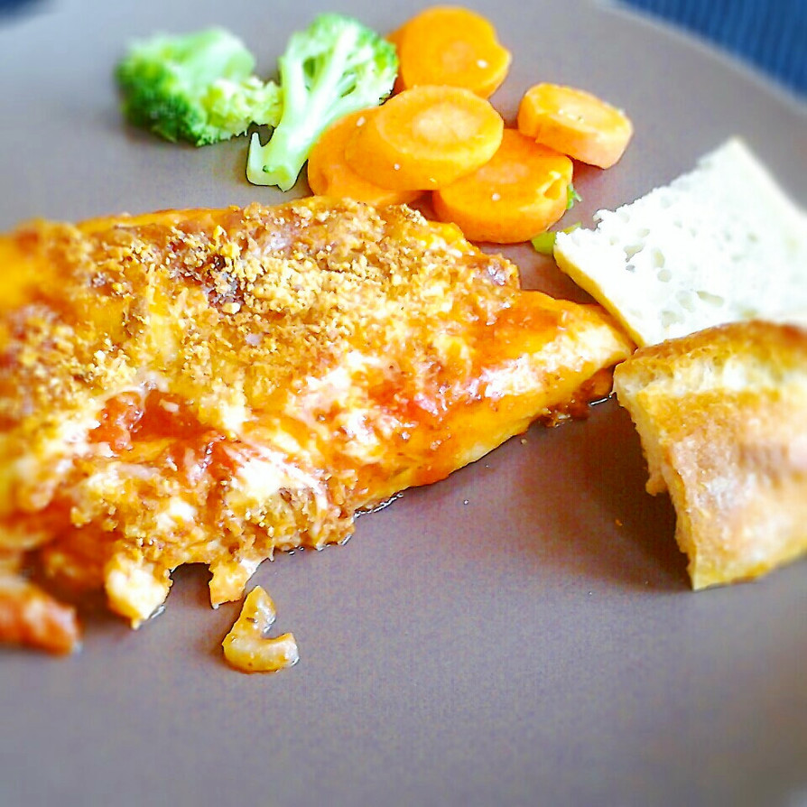 パルメザンチキンストリップのレシピ