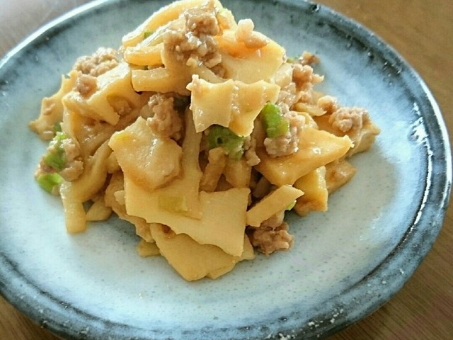 タケノコの肉味噌炒め レシピ 作り方 By ｺﾛﾆｬﾝ クックパッド 簡単おいしいみんなのレシピが354万品