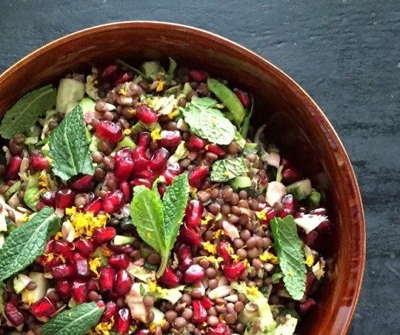 地中海レンズ豆のサラダのレシピ