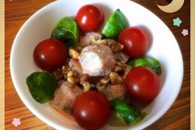 めっちゃ美味しい 菊芋の明太子サラダ レシピ 作り方 By キッチンおおざっぱ クックパッド 簡単おいしいみんなのレシピが350万品