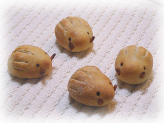 天然酵母の「うり坊パン」の画像