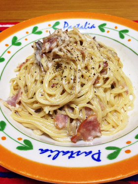 フライパンひとつで☆舞茸のクリームパスタ