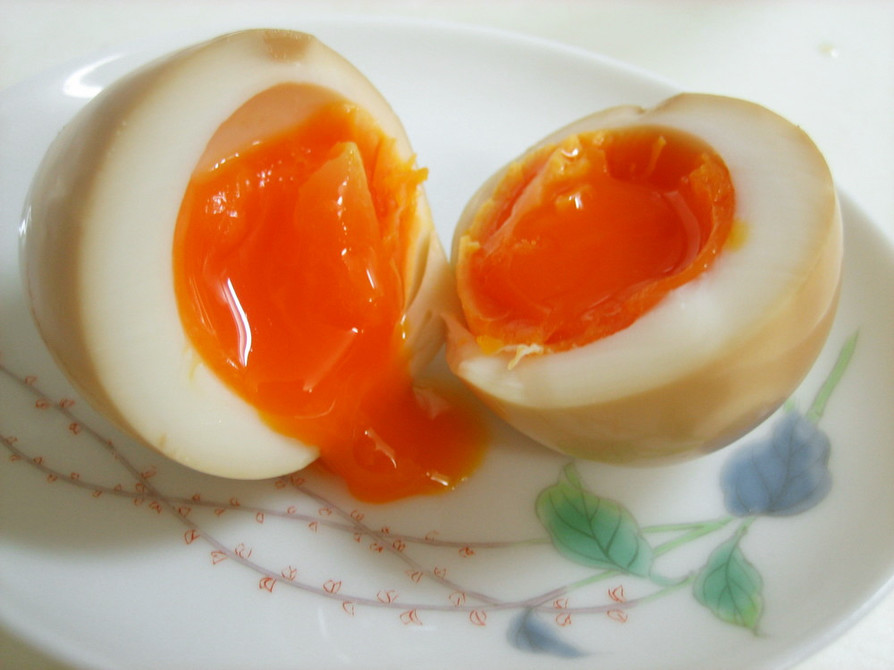 黄身がとろ～り❤味付き卵（お弁当OK）の画像