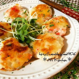 包丁いらずな♡はんぺんマヨチーズ焼き♡