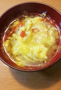 中華風トマトの卵スープ