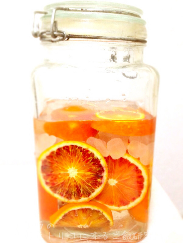 ♡ブラッドオレンジ酒♡の画像