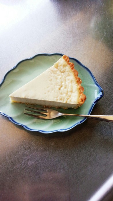 豆乳カスタードチーズケーキの写真