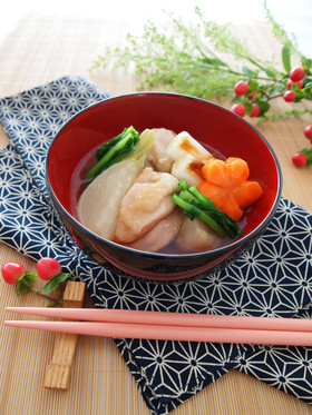 鶏肉とかぶの治部煮風 低GI