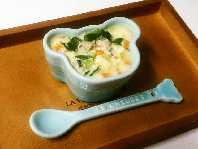 失敗なし 簡単レンチン 離乳食の茶碗蒸し レシピ 作り方 By Miyu Ch クックパッド