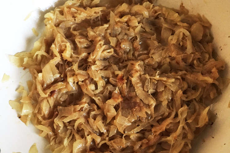 定番料理がプロの味に アメ色玉ねぎ レシピ 作り方 By かりなmama クックパッド