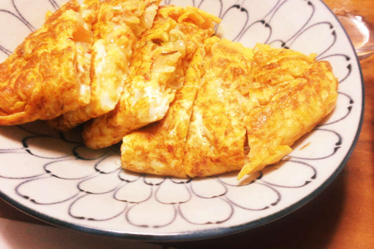 ネギたっぷり キムチ卵焼き レシピ 作り方 By つまみ屋熊ノ介 クックパッド 簡単おいしいみんなのレシピが351万品