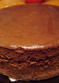 エキストラビターチョコレートチーズケーキ