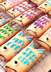 鯉のぼりのクッキー☆
