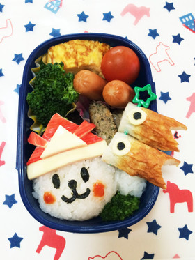 こどもの日のキャラ弁