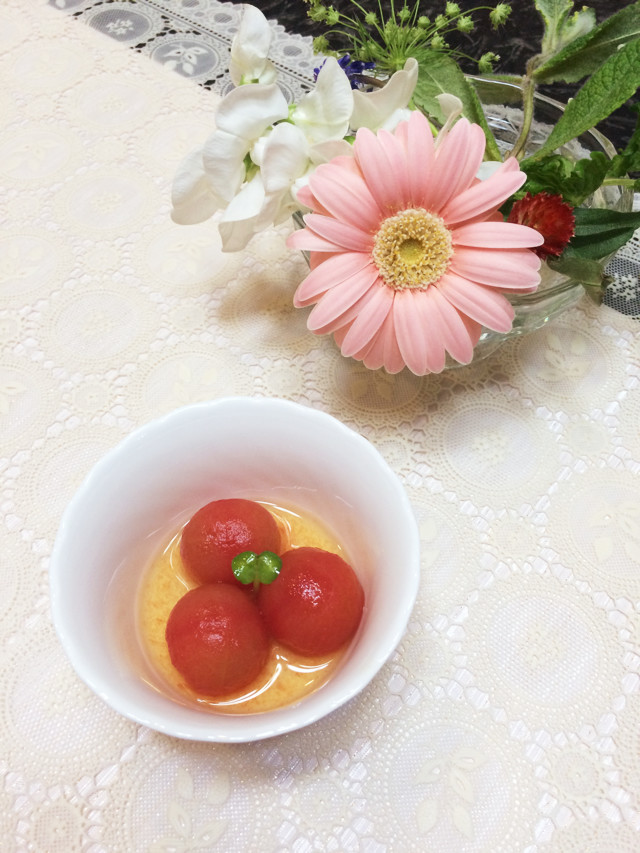 冷凍プチトマト☆暑い日にぴったりの画像