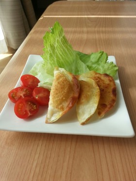 コストコマッシュポテトで揚げないサモサ風