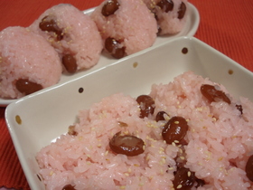 食べてみて♪♪北海道甘納豆赤飯
