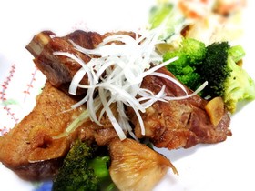 ガツンと旨い!スペアリブのガーリック醤油