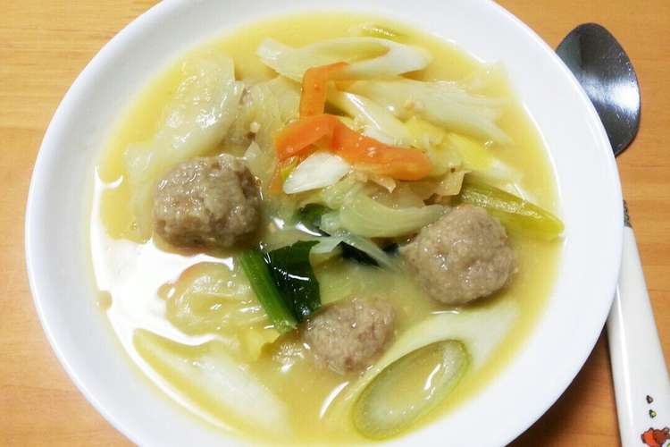 簡単 肉団子の和風シチュー レシピ 作り方 By ひろち クックパッド