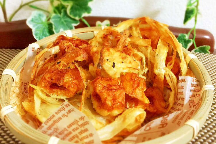 贅沢肉焼売で 簡単おしゃれかき揚げ レシピ 作り方 By Mooooooog クックパッド 簡単おいしいみんなのレシピが353万品