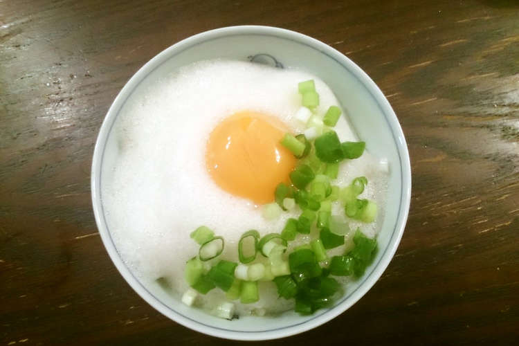 ふわふわメレンゲの卵かけご飯 レシピ 作り方 By とある猫好き クックパッド