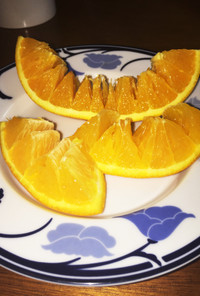 オレンジの切り方☆ 食べやすい！