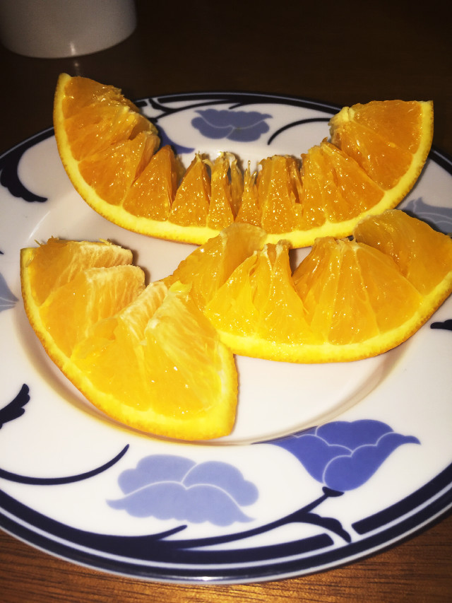 オレンジの切り方☆ 食べやすい！の画像