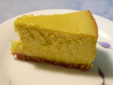 パンプキン　チーズケーキの写真