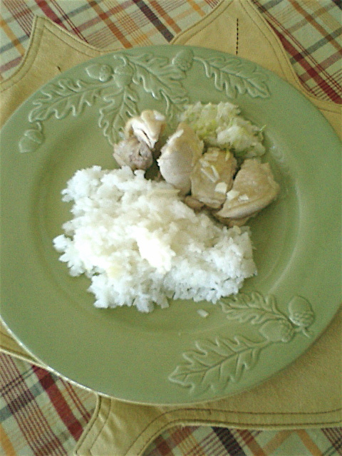 炊飯器で超簡単☆あとひくソースの海南鶏飯の画像