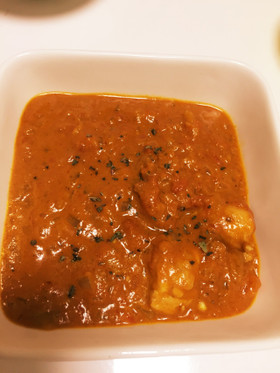 話題のココナッツオイルで!チキンカレー