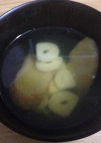 【覚書】風邪の時のにんにく生姜スープ