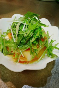 豆腐キムチサラダ