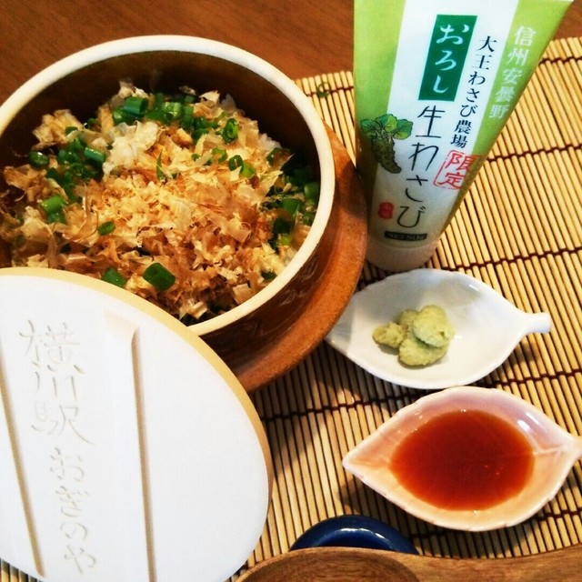 釜飯 山葵ご飯 わさび農場のわさび丼 レシピ 作り方 By たぬぴぃ クックパッド 簡単おいしいみんなのレシピが376万品