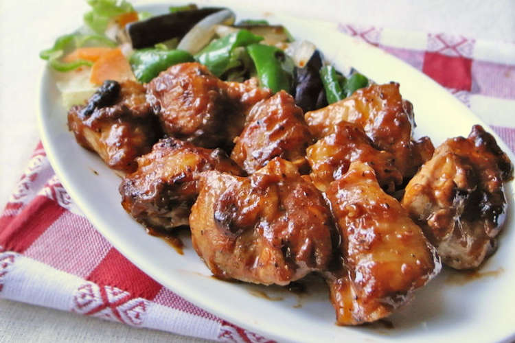 鶏もも肉のスパイシーチキン レシピ 作り方 By Moj クックパッド 簡単おいしいみんなのレシピが352万品