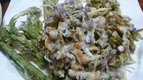 藤の花の天ぷら(簡単・旨い・話題性)
