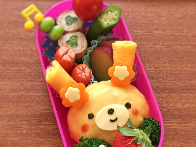 キャラ弁 うさぎちゃん オムライス弁当 レシピ 作り方 By Yokkoiro クックパッド 簡単おいしいみんなのレシピが352万品