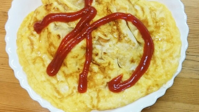 卵をのせるだけオムライス レシピ 作り方 By ｎきよリン クックパッド