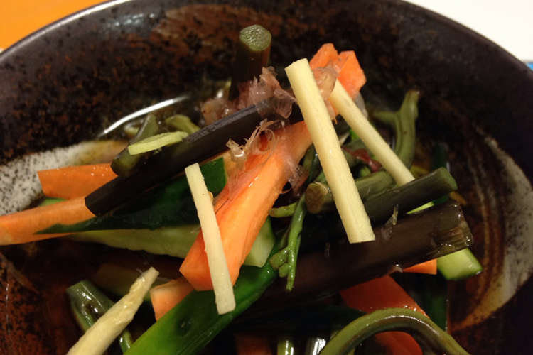 ワラビのめんつゆ漬け レシピ 作り方 By 中級者ママ クックパッド 簡単おいしいみんなのレシピが359万品