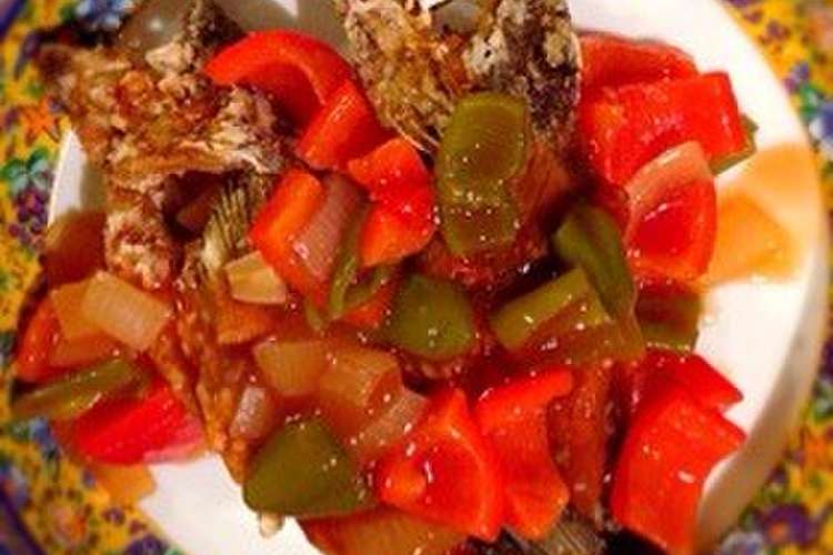 カサゴの唐揚げ甘酢あんかけ レシピ 作り方 By 釣り好きマサコ クックパッド 簡単おいしいみんなのレシピが356万品